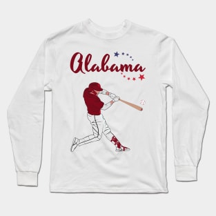 Alabama Baseball Long Sleeve T-Shirt